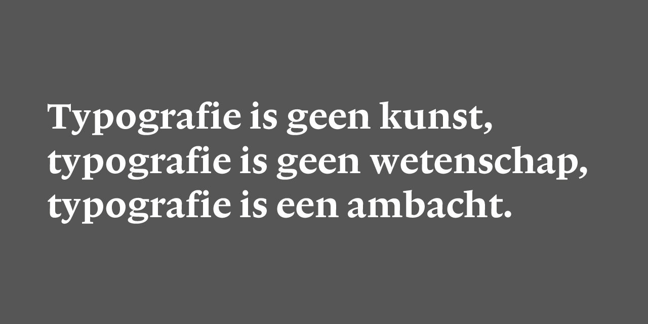 Typografie