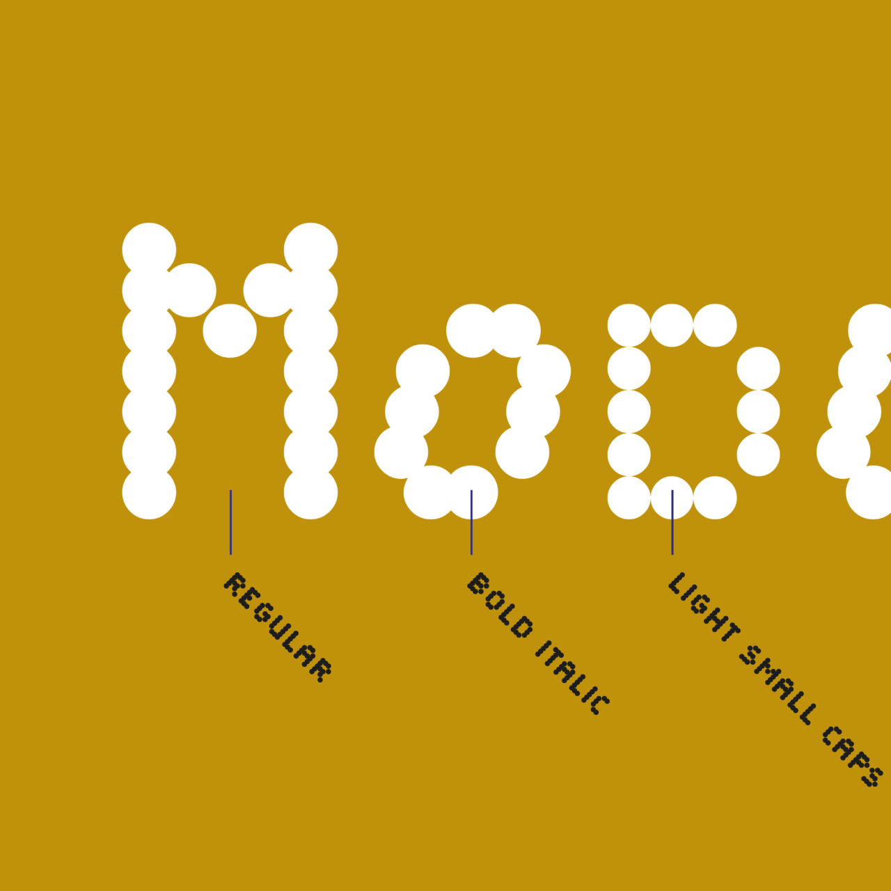 Modulair Font 2